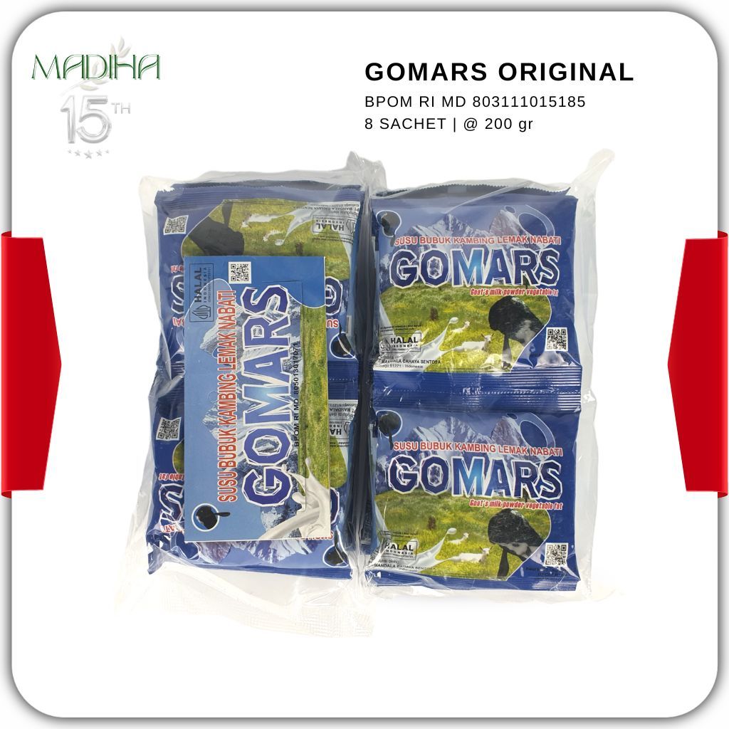 

Susu Kambing Gomars Original Sachet