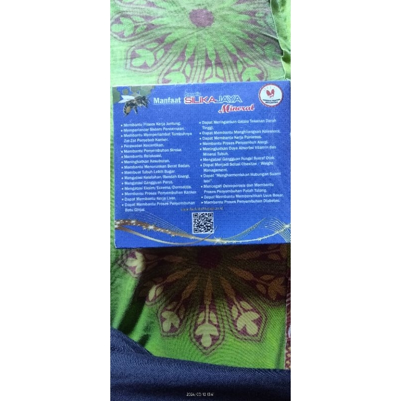 SILIKAJAYA MINERAL ORIGINAL 1 Kotak Isi 3 botol