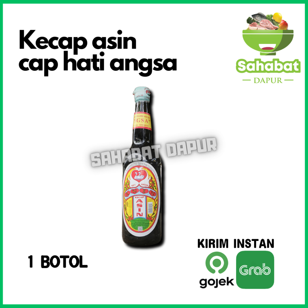 

Kecap Asin Cap Angsa Botol Kaca 600 ml