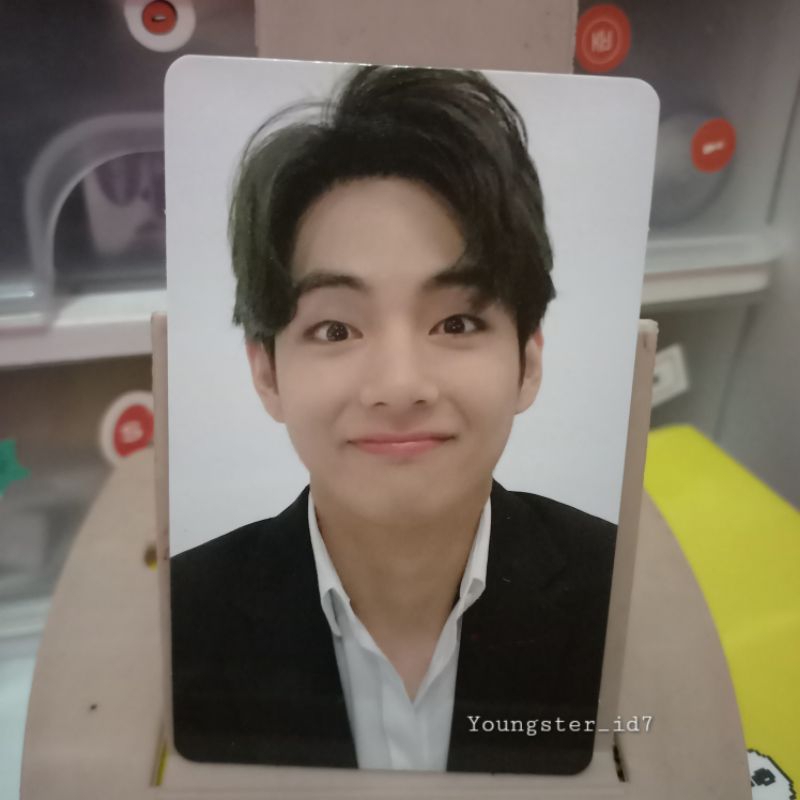 Official BTS Taehyung V Photocard DVD 2020 Memories