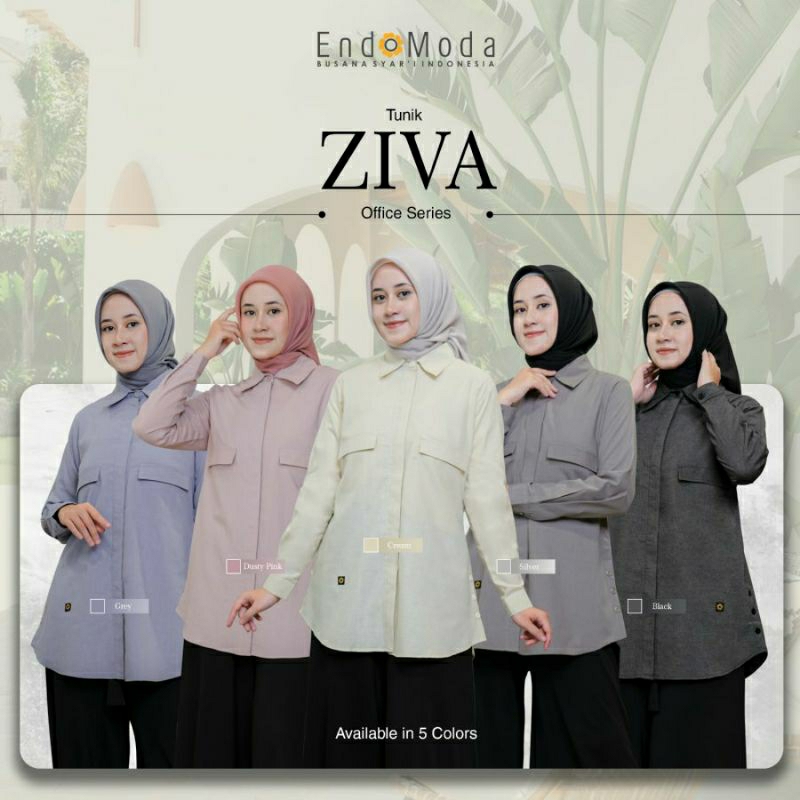 [COD] Baju Tunik Endomoda Ziva / Baju atasan wanita / Tunik Endomoda terbaru 2024
