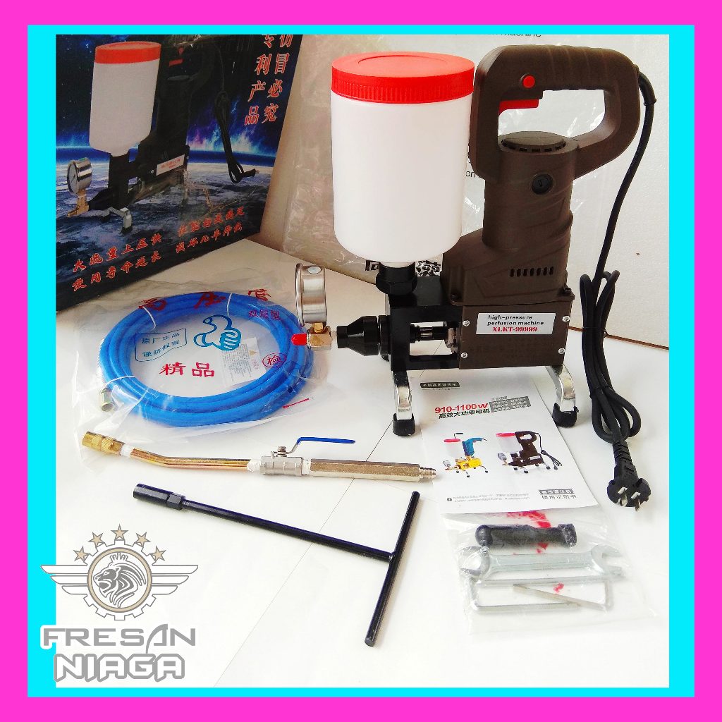 Alat Suntik Beton Mesin Injeksi Beton Grouting Machine Polyurethane PU Injection Pump