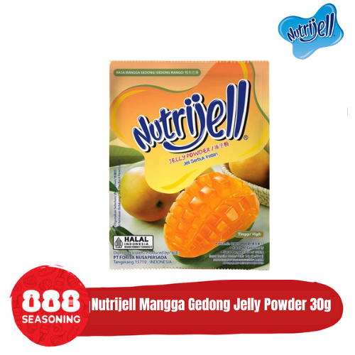 

Nutrijell Reguler Rasa Mangga Gedong Gedong Mango Jelly Powder 15g