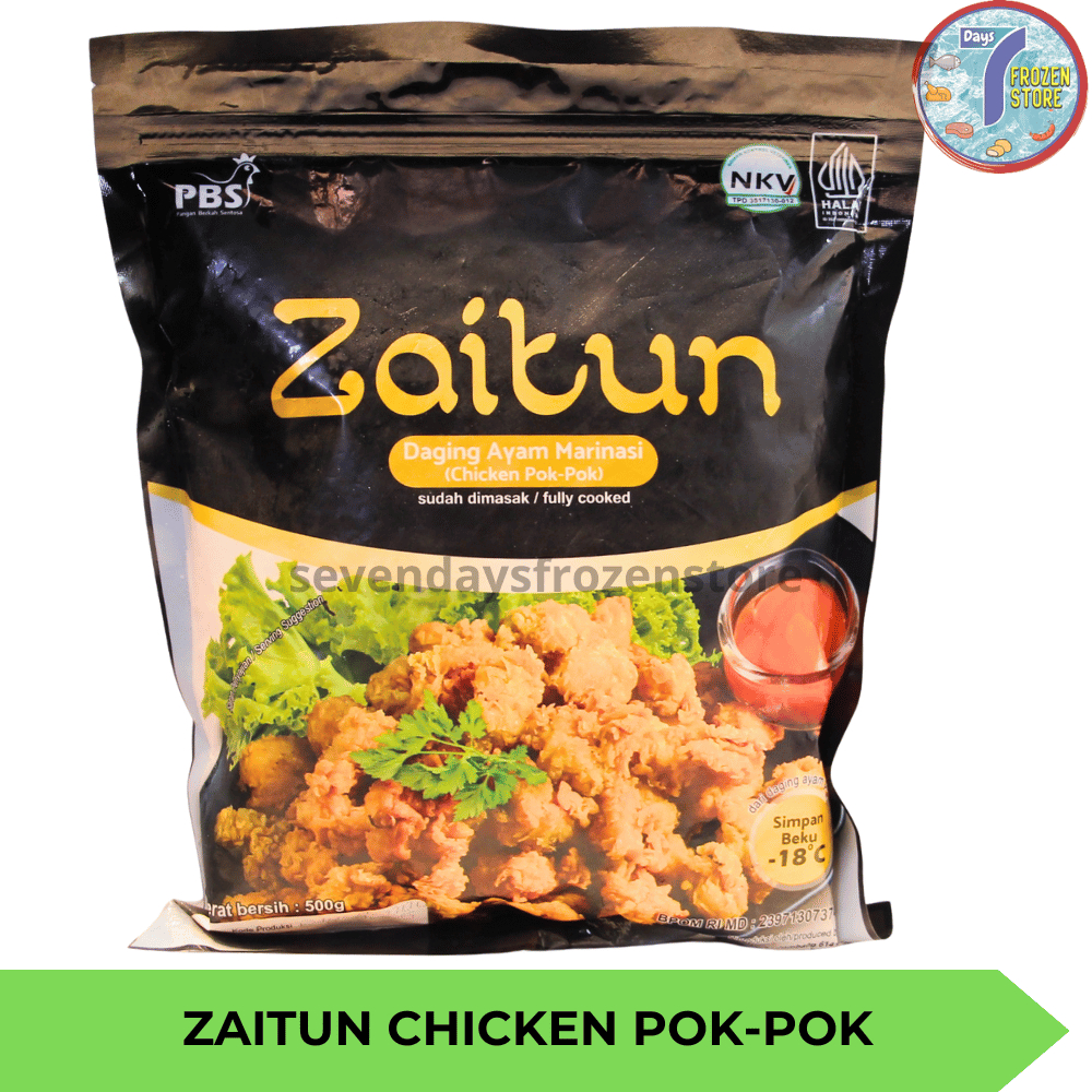 

Zaitun Chicken Pok - Pok | Daging Ayam Marinasi 500 gr