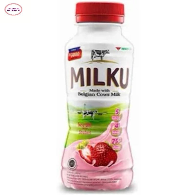 

MILKU Rasa Strawberry 200ml