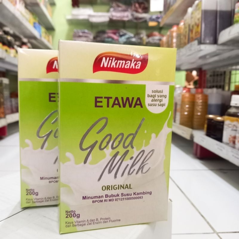 

Susu Kambing Etawa Bubuk/NIKMAKA GOOD MILK Rasa Vanilla