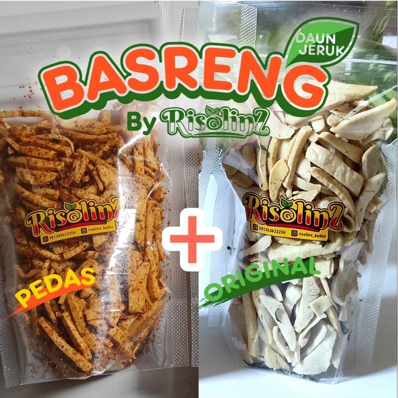 

PROMO SPESIAL MIXS !!! BASRENG DAUN JERUK MIXS (ORI+PEDAS) | By RISOLINZ