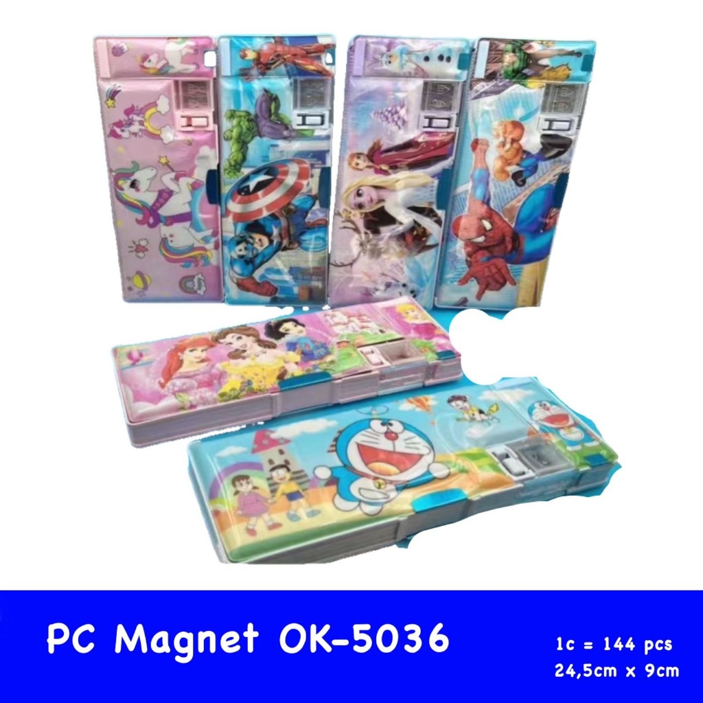 

OK-5036 Pensil Case/Tempat Pensil Magnet (PCS)