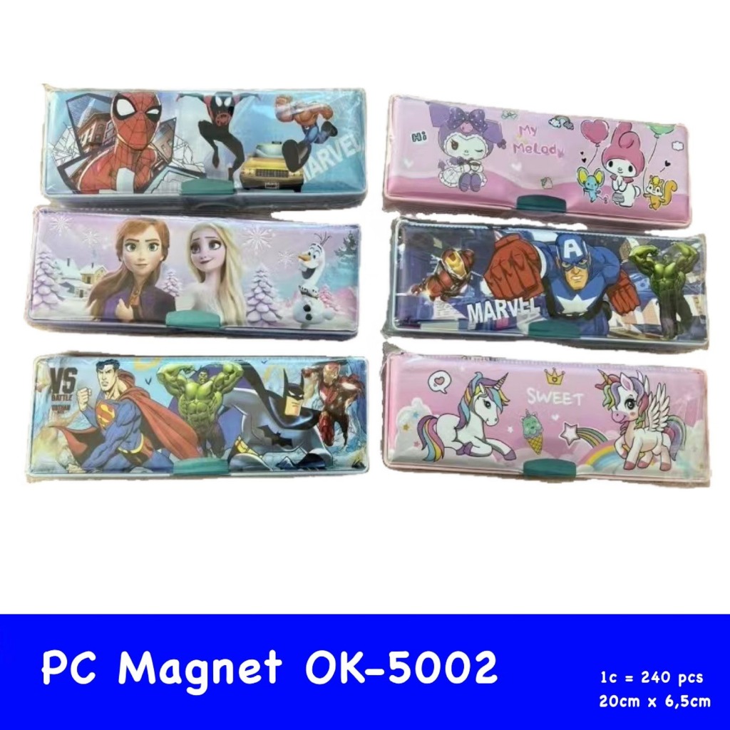 

OK-5002 Pensil Case/Tempat Pensil Magnet (PCS)