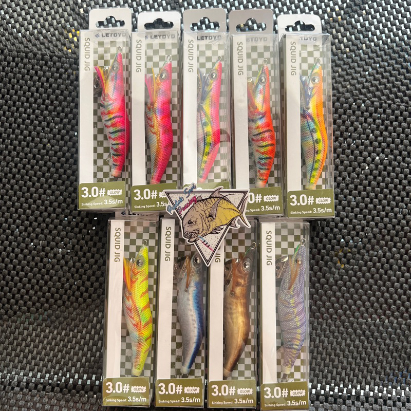 UMPAN CUMI EGI LETOYO 3.0 SQUID JIG GLOW