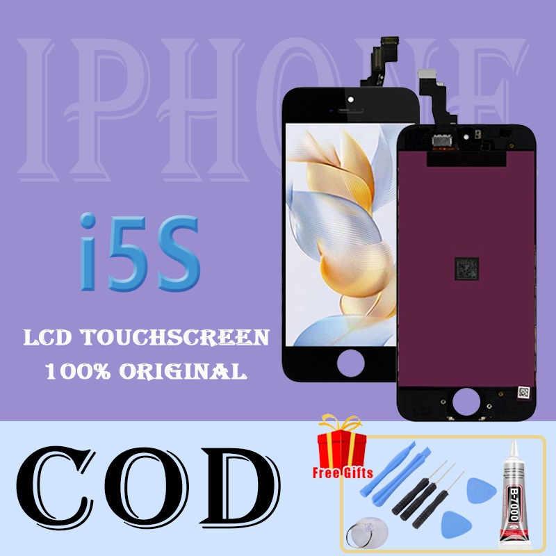 [ORIGINAL] LCD IPHONE 5S FULLSET TOUCHSCREEN GARANSI BISA GROSIR
