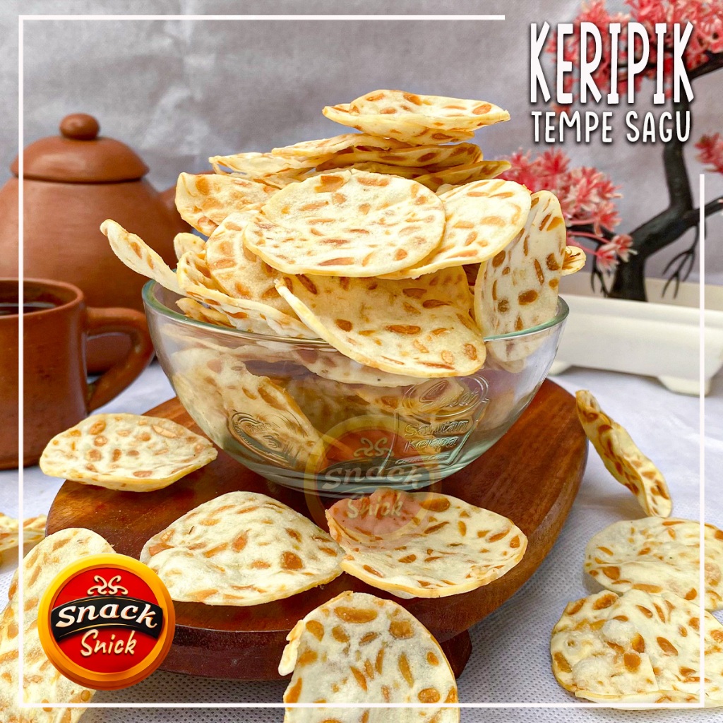 

Keripik Tempe Sagu 150gr kripik tempe