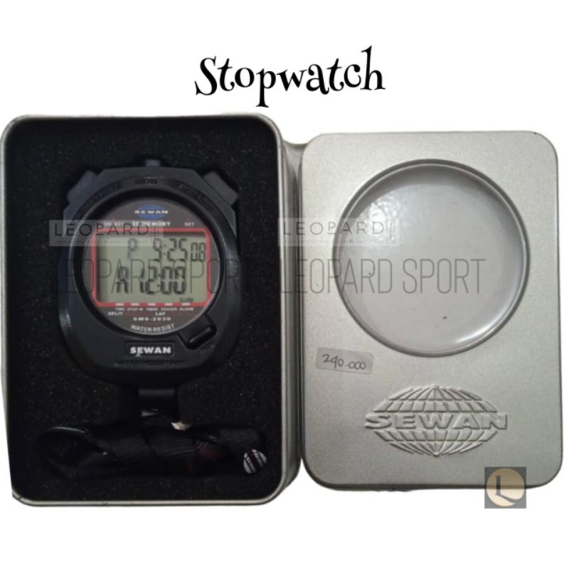 Stopwatch Sewan Original 30 Memory Digital Olahraga / SW8-2030