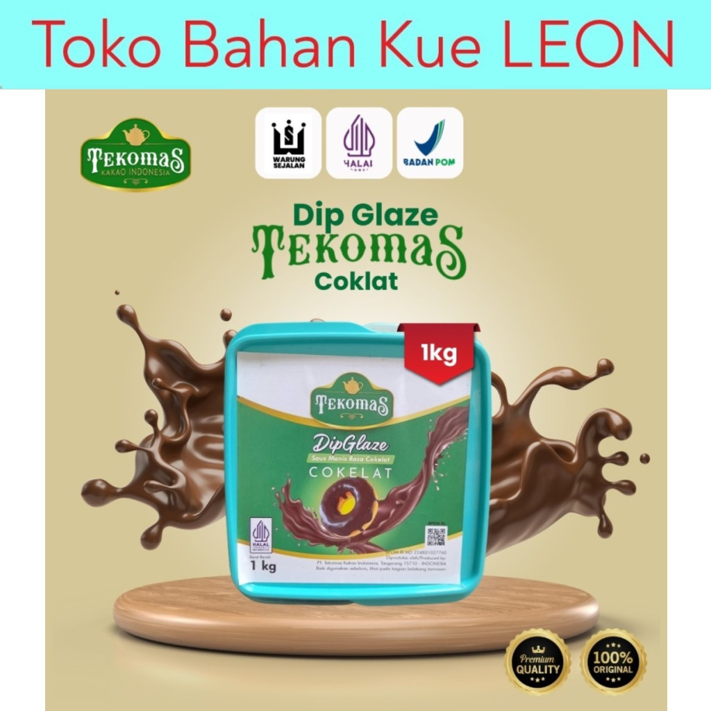 

Tekomas Dip Glaze Coklat 1 kg