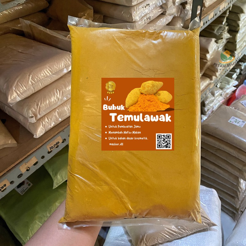 

(500gr) Bubuk Temulawak Premium Super Halus Grade A