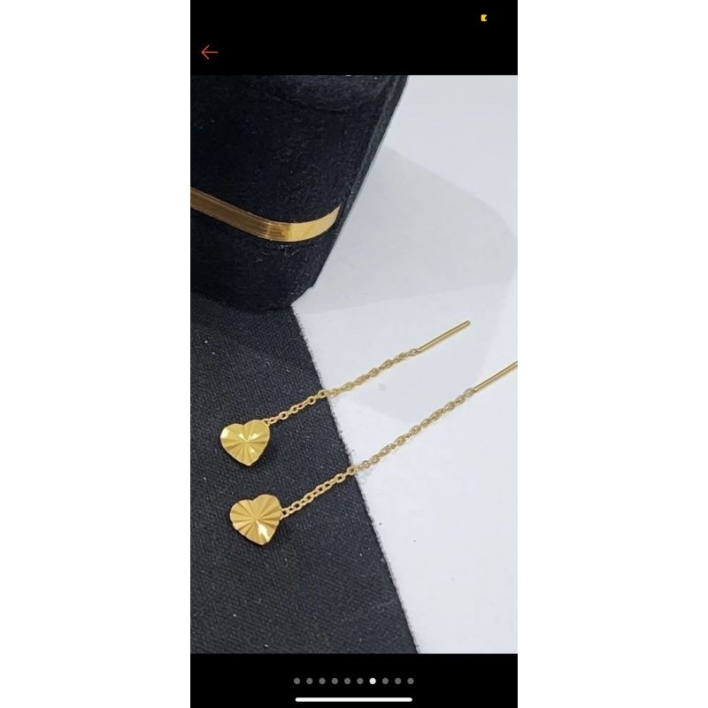 anting jurai ukir love