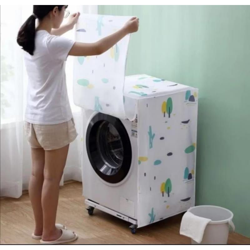 Z3 Cover Mesin Cuci Buka Depan Cover Mesin Cuci Anti air Penutup Mesin Cuci Buka Depan