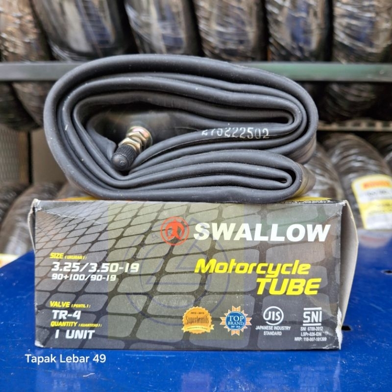 Ban Dalam 3.25 / 3.50 - 19 Rim 19 atau 90/90-19 100/90-19 dan 110/90-19