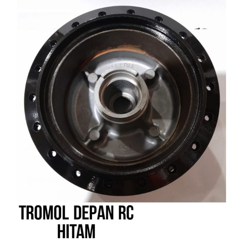 Tromol Depan Suzuki RC 100 Merek EAL Warna Hitam