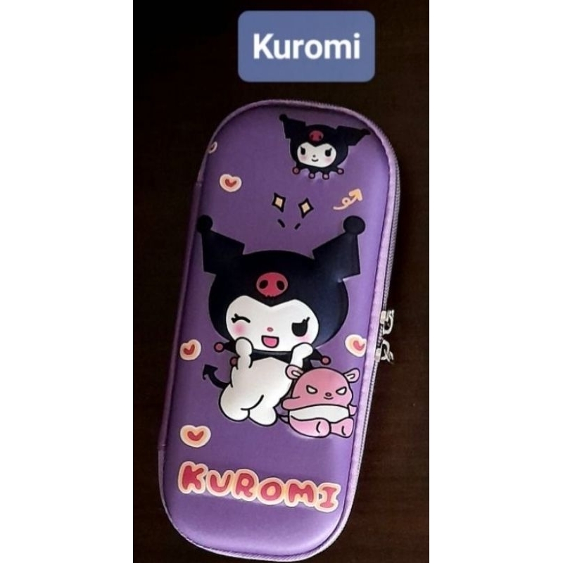 

KOTAK PENSIL PENCIL CASE TIMBUL 3D KUROMI CINAMOROLL SANRIOO