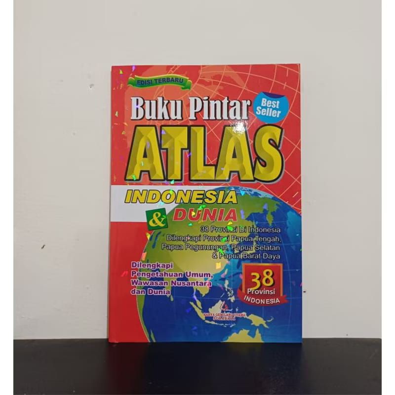 Buku Pintar Atlas Indonesia dan Dunia 38 Provinsi