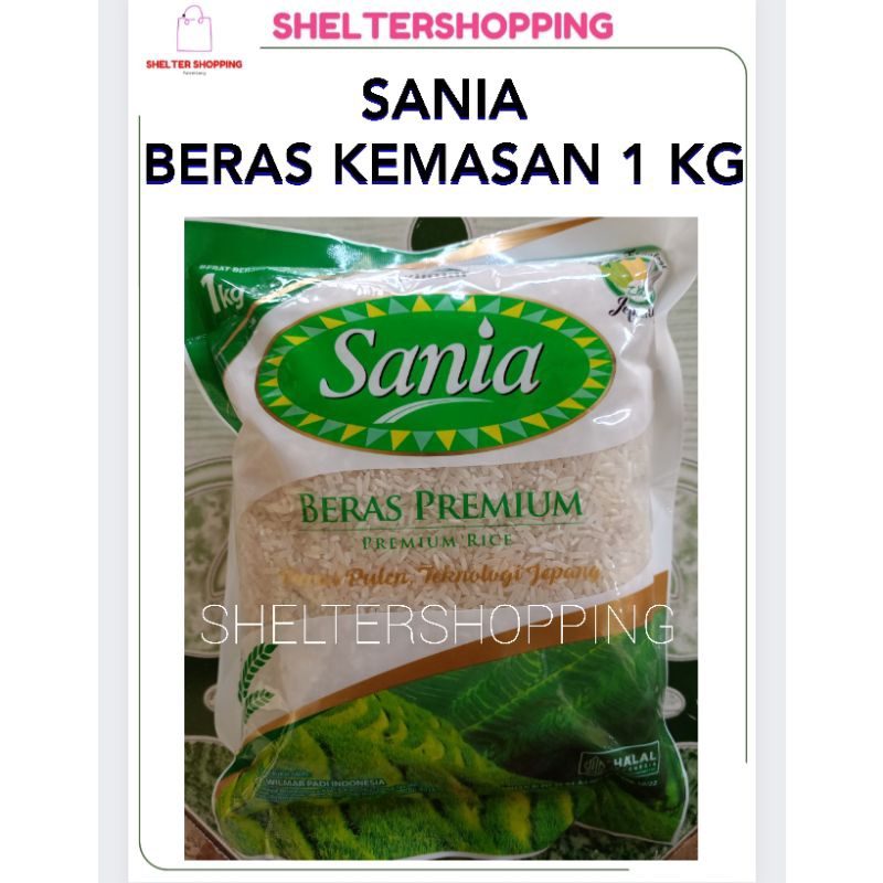 

(INSTANT & SAMEDAY) BERAS SANIA Premium Kemasan 1 KG