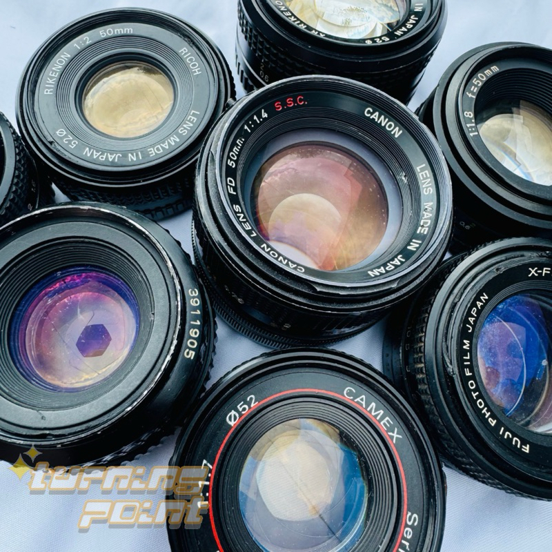 Lensa Manual Jadul Second Fungsi Normal Bekas Pemakaian Kamera Analog Camera Digital Canon Pentax Ca
