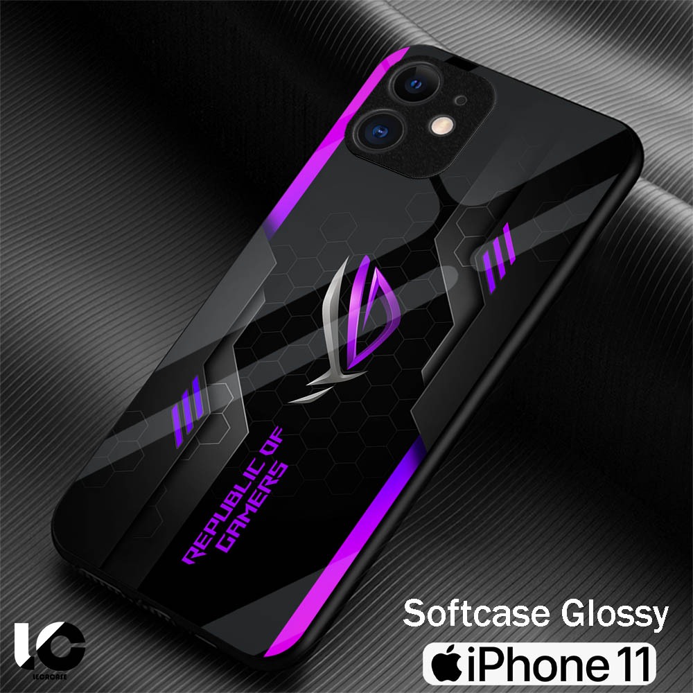 [LR40] Softcase Glossy Ip 11 | Case Kilau Iphone 11 Kesing Mika Pelindung Cover Hp Ip Silikon Hp Ip1