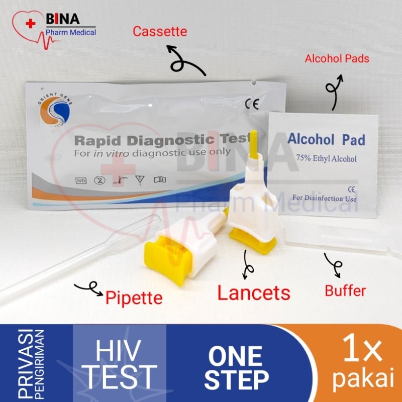 Alat Uji HIV Akurat Mandiri - HIV Test Kit