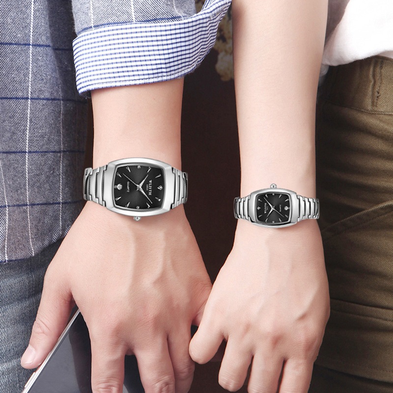 Jam Tangan WLISTH Ori Segiempat /Jam Tangan Couple