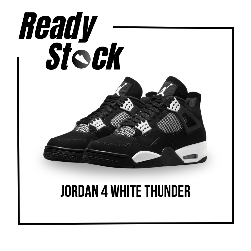 Nike Air Jordan 4 Retro White Thunder