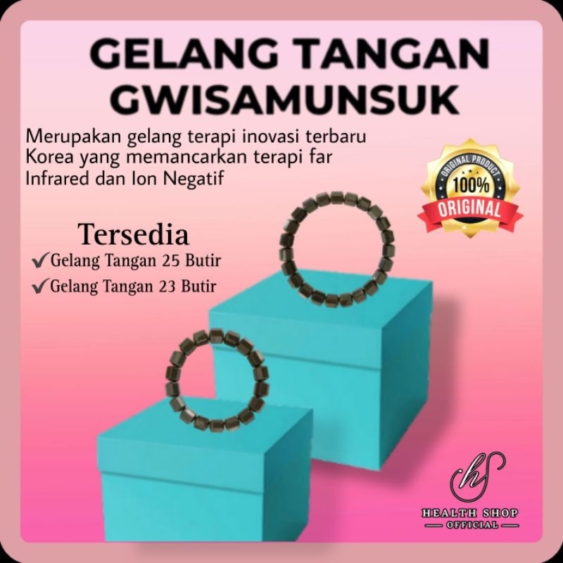 Gelang Terapi Kesehatan Korea Gelang Azhikra Terapi Kesehatan Gwisamunsok ORIGINAL KOREA