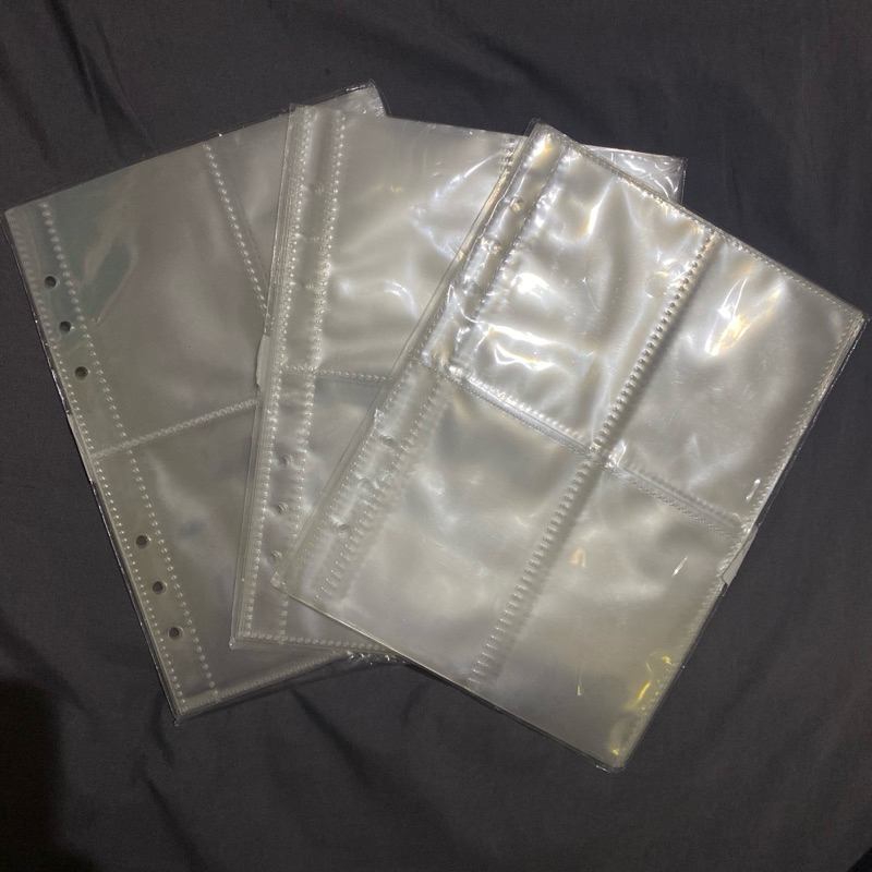 

10 Lembar Sleeve Binder A5 (6 Ring) - Sleeve Binder Photocard KPOP