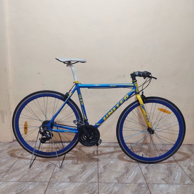 Sepeda fixie roadbike hybrid united slick