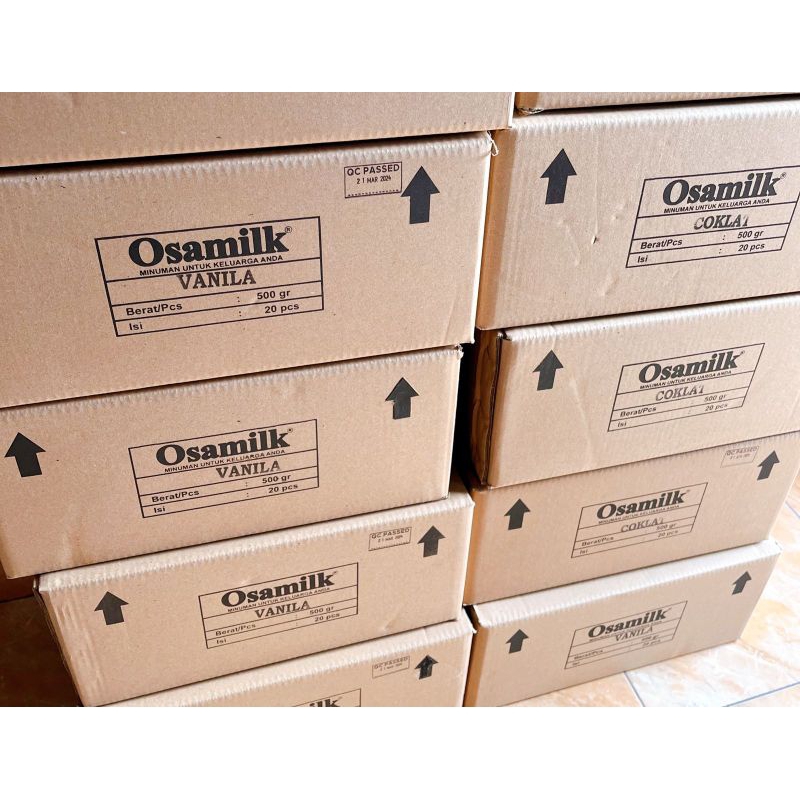 

1 kardus osamilk 500gr