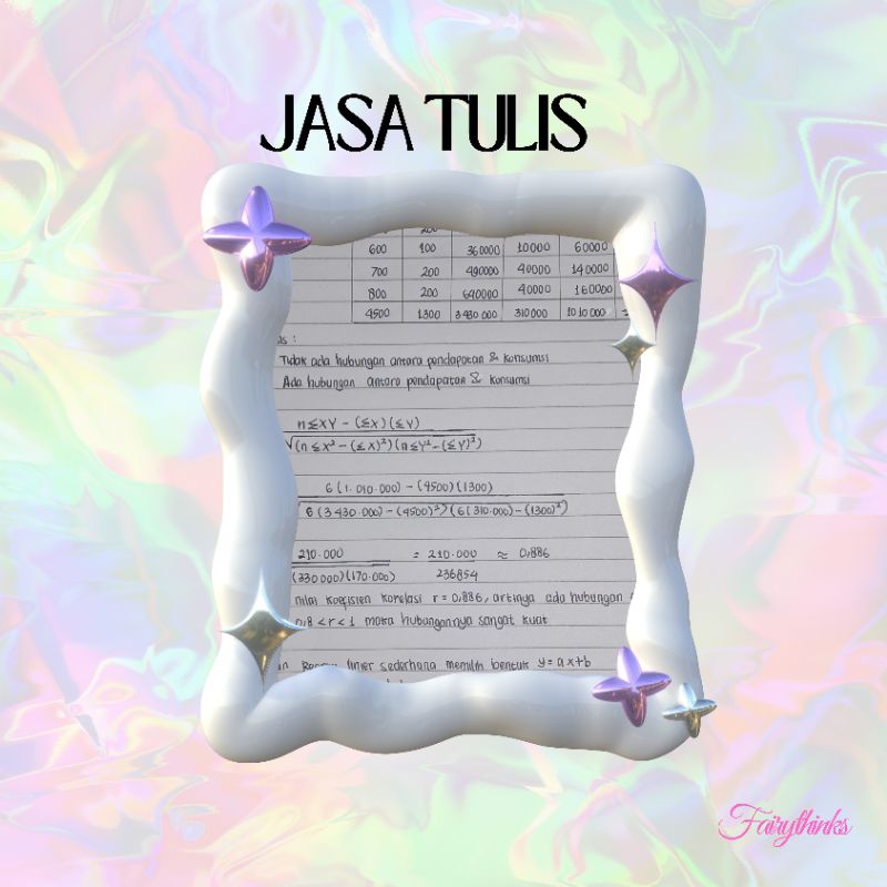

Promo Jasa Tulis Binder B5/Buku Tulis Besar