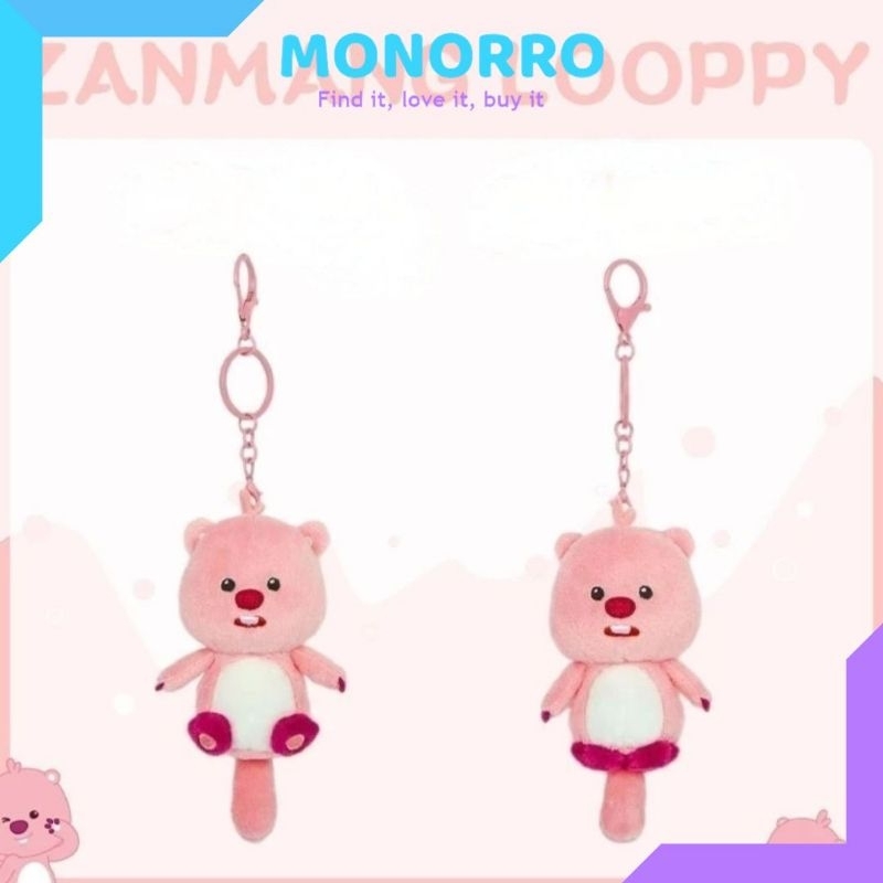 Liontin Ganci Loopy Gantungan Tas Loopy Plush Doll Bag Charm Ori