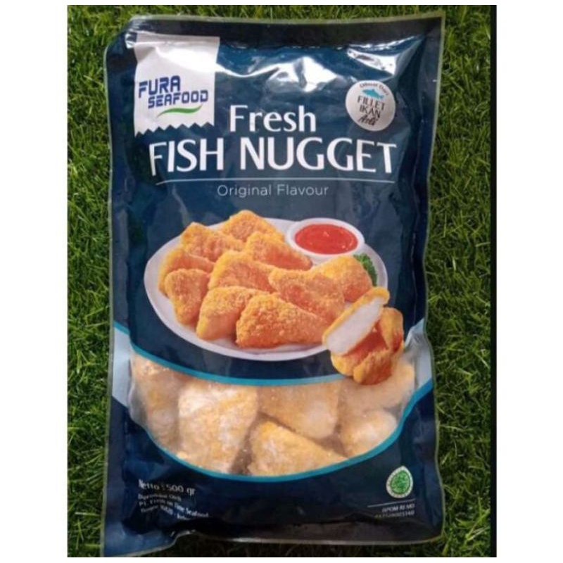 

Fura Seafood Fish Nugget 500 Gram / Nugget Ikan