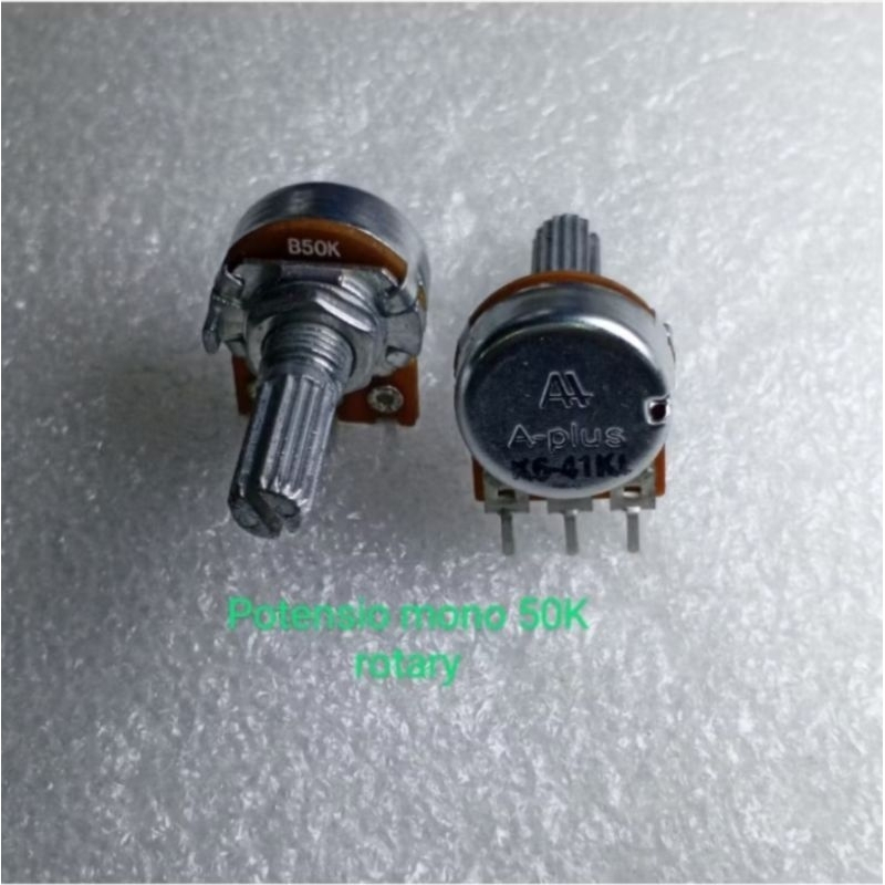 potensio klik mono 50K & 100K