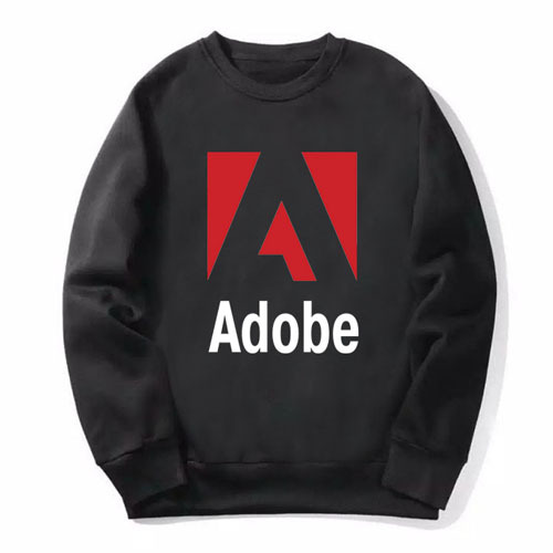 Sweater Adobe Crewneck Bahan Cotton Fleece | Size M L XL XXL | READY STOCK LANGSUNG ORDER AJA YA