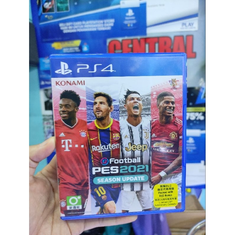 Pes 2021 ps4 reg 3 season update