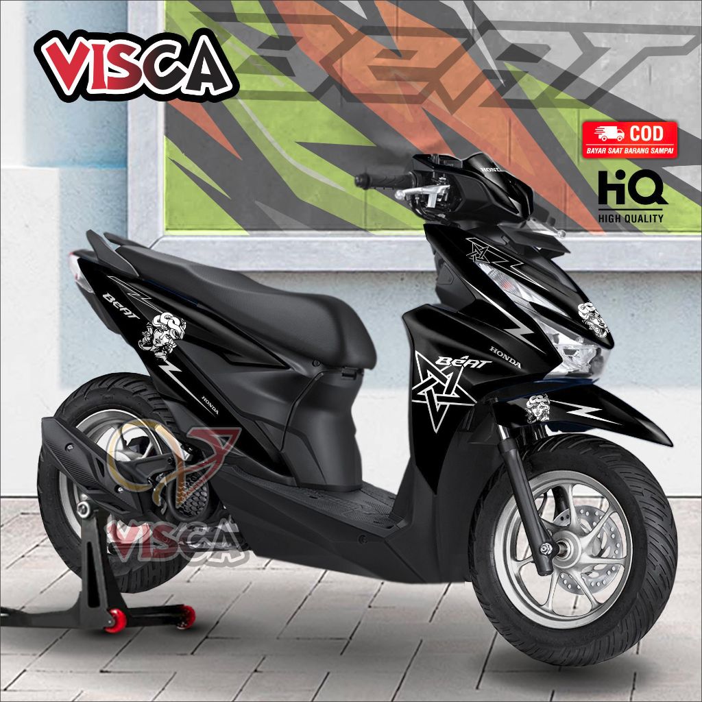 Stiker Motor All New Beat 2024 Full Body Stiker Beat Street 2024 Variasi Full Body Striping Beat 202