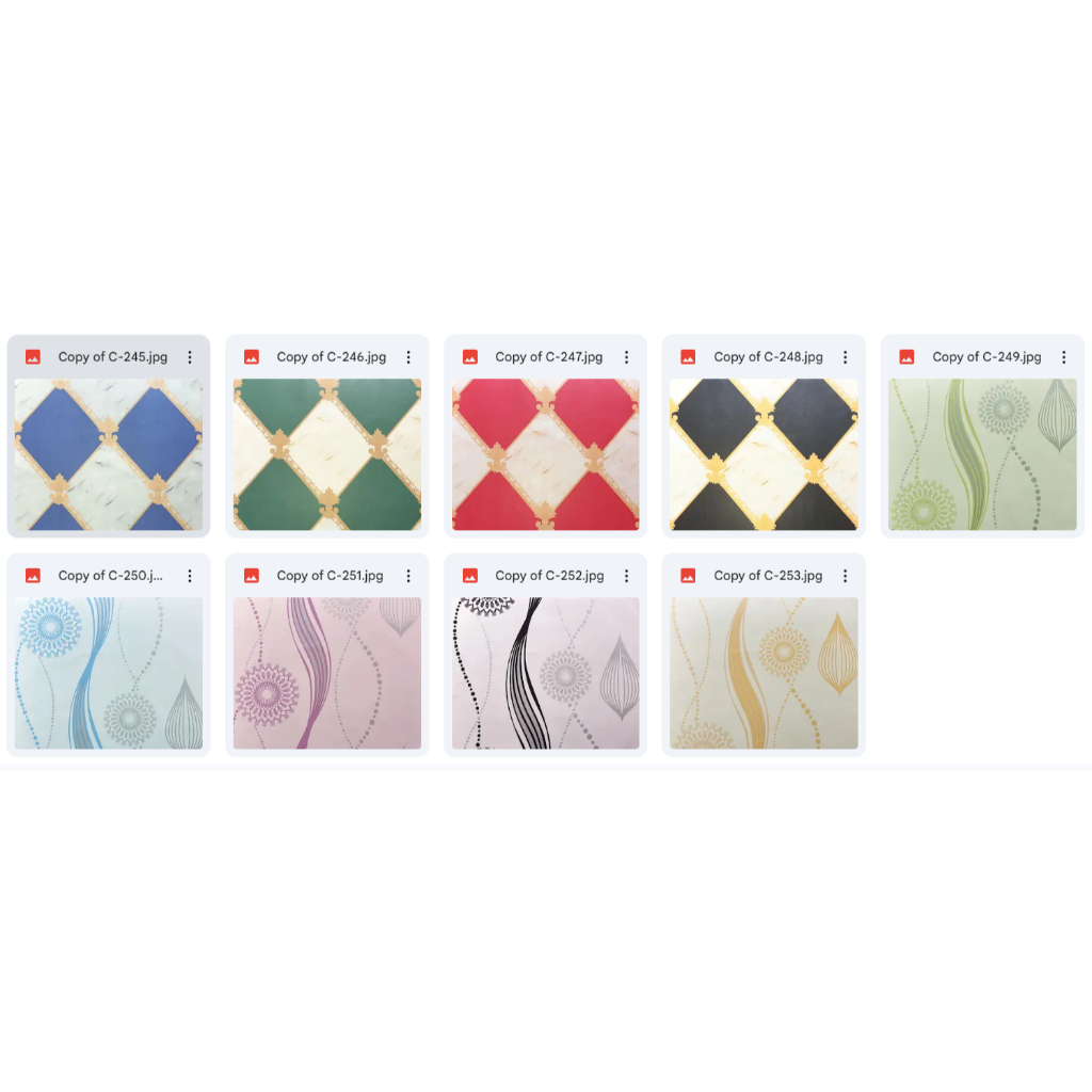 Wallpaper Dinding bahan Vinyl Premium Kode C245 - C253 Parkson Wallpaper5