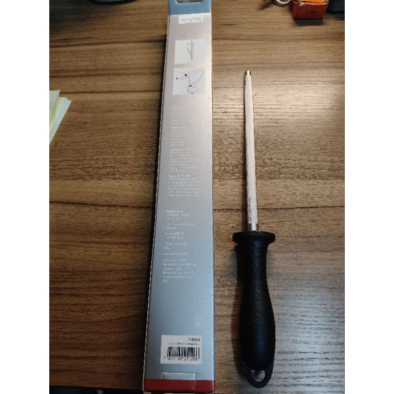 Victorinox Original Swiss Classic Honing Steel /  Asahan Pisau 8" Drat Halus / Pengasah Pisau / Butc