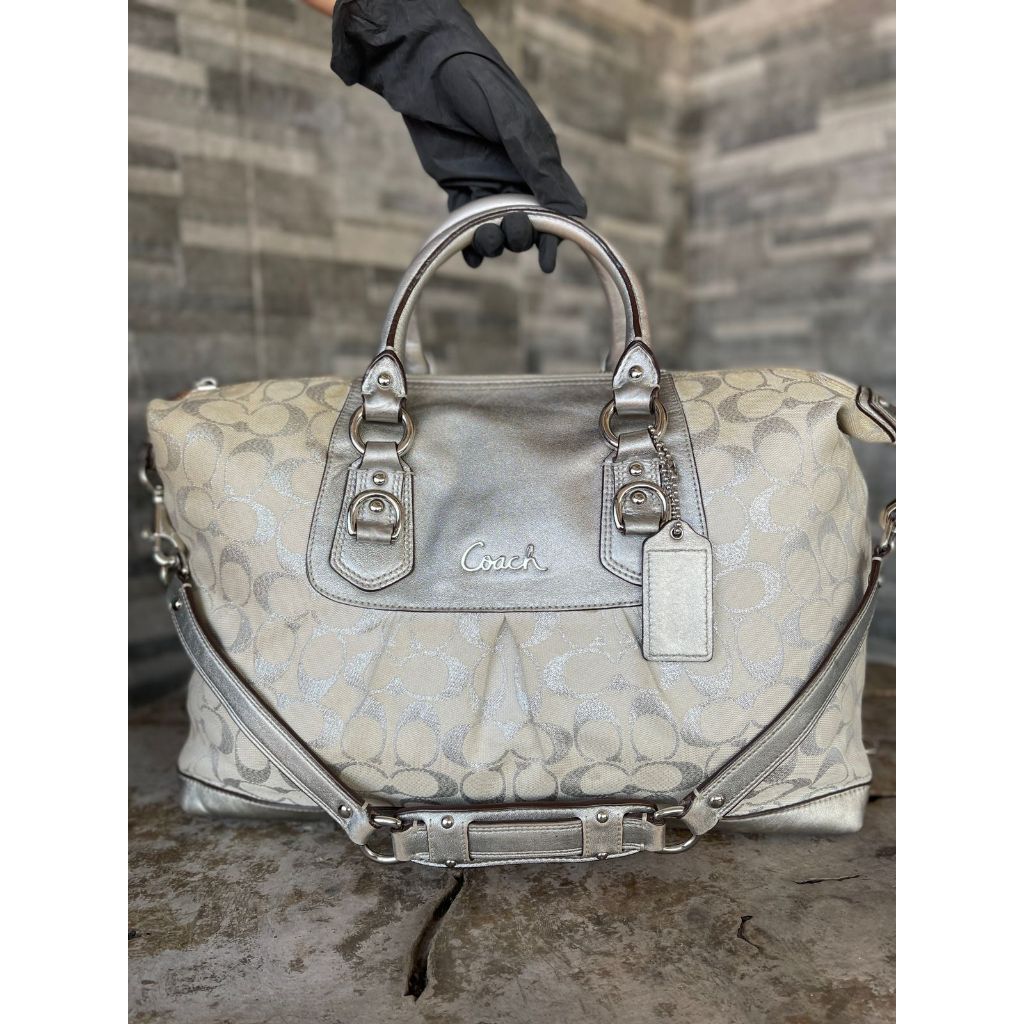 Tas Tote Wanita Original 100% - Coach Ashley Signature