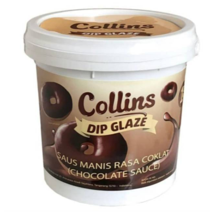 

Collins DIP GLAZE Coklat 1 kg