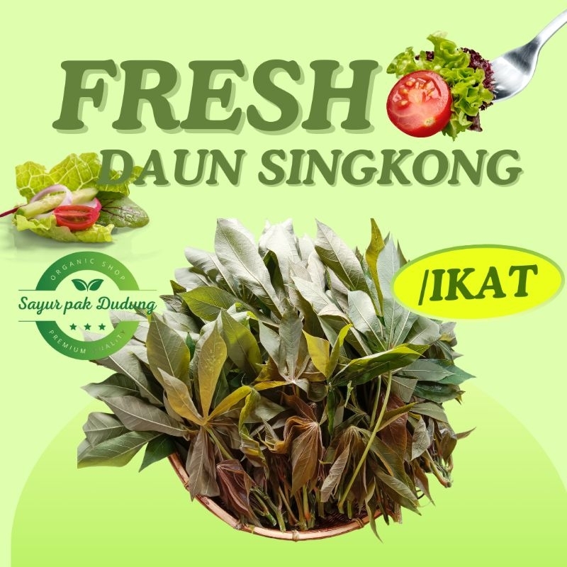 

daun singkong fresh 1 ikat