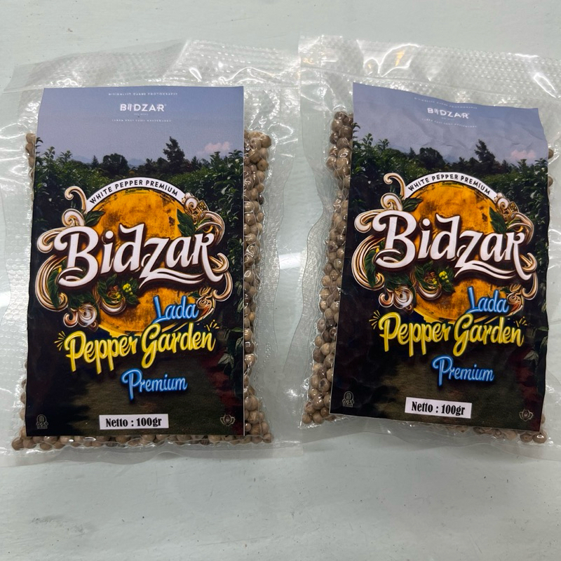 

BIDZAR Lada Putih Premium 100gr / Blackpapper / Merica Biji