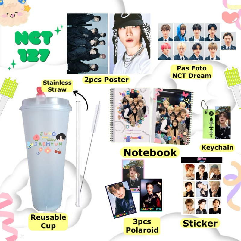 (BISA COD) Fankit NCT 127 Jaehyyun Harchan taeyong Doyoung yuta Taril Jungwoo Mark Johnny Jaemin Jen