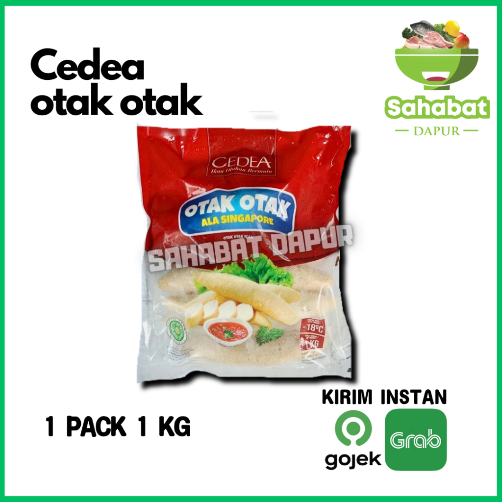 

Cedea Otak-Otak Ala Singapore / Otak-Otak Super 1kg